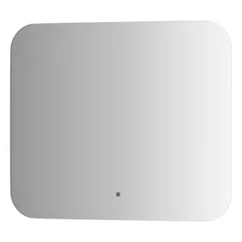 Зеркало с DEFESTO LED-подсветкой 19 Вт, 60x50 см, ИК - выключатель, тёплый белый свет