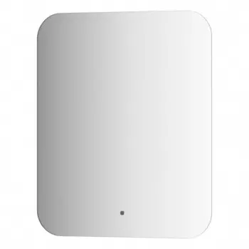 Зеркало с DEFESTO LED-подсветкой 19 Вт, 50x60 см, ИК - выключатель, тёплый белый свет