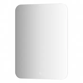 Зеркало с DEFESTO LED-подсветкой 25 Вт, 60x80 см, сенсорный выключатель, нейтральный белый свет