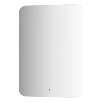 Зеркало с DEFESTO LED-подсветкой 25 Вт, 60x80 см, ИК - выключатель, тёплый белый свет