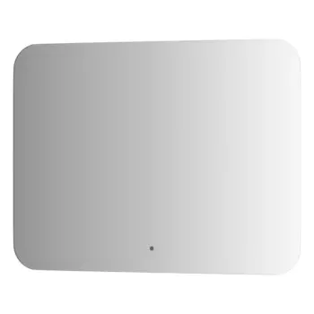 Зеркало с DEFESTO LED-подсветкой 25 Вт, 80x60 см, ИК - выключатель, нейтральный белый свет