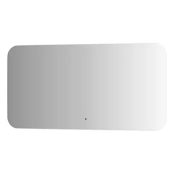Зеркало с DEFESTO LED-подсветкой 28 Вт, 100x50 см, ИК - выключатель, тёплый белый свет