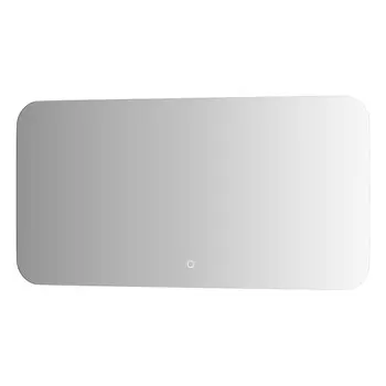 Зеркало с DEFESTO LED-подсветкой 28 Вт, 100x50 см, сенсорный выключатель, нейтральный белый свет