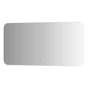 Зеркало с DEFESTO LED-подсветкой 34 Вт, 120x60 см, сенсорный выключатель, тёплый белый свет