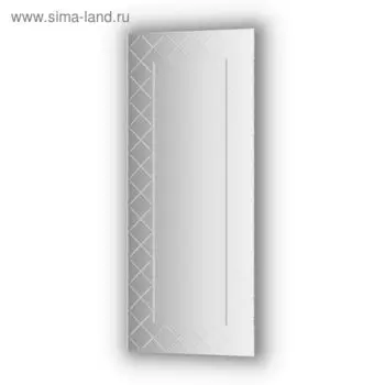 Зеркало с гравировкой 50x120 см, Evoform