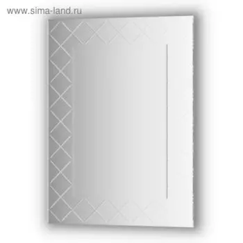 Зеркало с гравировкой 60x80 см, Evoform