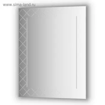 Зеркало с гравировкой 80x100 см, Evoform