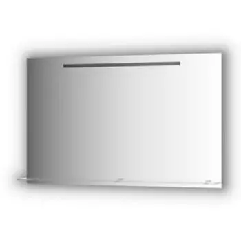 Зеркало с полочкой 120 см, со встроенным LED-светильником 7 Вт, 120x75 см, Evoform