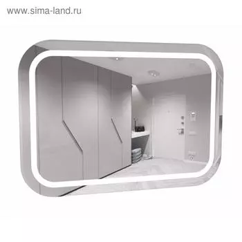 Зеркало Sansa Elis 100 white с подсветкой