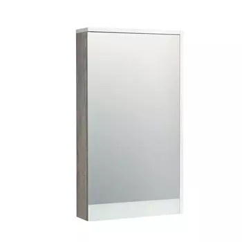 Зеркало шкаф Aquaton Эмма, цвет белый, дуб наварра