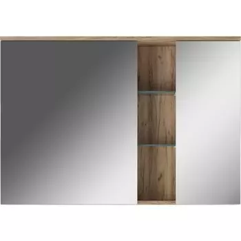 Зеркало шкаф для ванной комнаты «Домино» Fortuna 100, левый, 1000700 мм