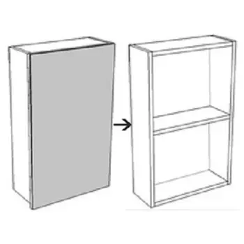 Зеркало-шкаф "Комо 40" сонома