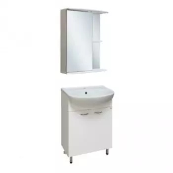 Зеркало-шкаф "Николь 55" левый 24 х 55 х 75 см