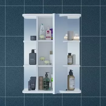 Зеркало-шкаф СаНта «Герда-550», фацет