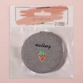 Зеркало складное «ANIMALS», с увеличением, d 7,5 см, рисунок МИКС