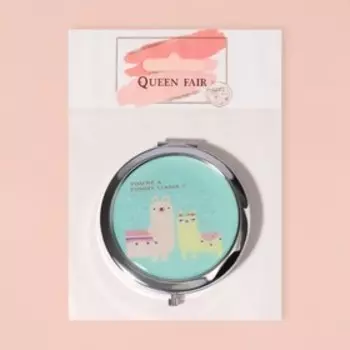 Зеркало складное «Good», d 7,5 см, с увеличением, разноцветное