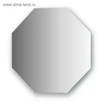 Зеркало со шлифованной кромкой 50 х 50 см, Evoform