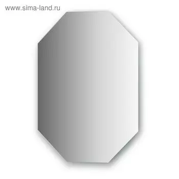 Зеркало со шлифованной кромкой 50 х 70 см, Evoform