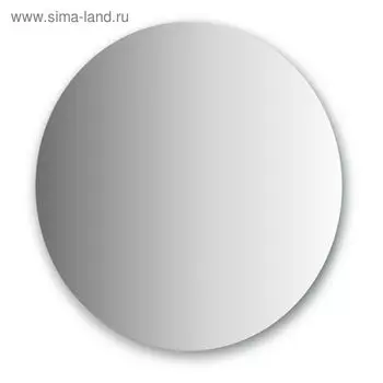 Зеркало со шлифованной кромкой 80 см, Evoform