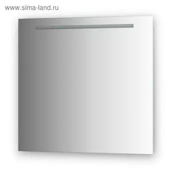 Зеркало со встроенным LED-светильником 6 Вт, 80 х 75 см, Evoform