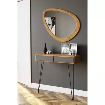 Зеркало «Телфорд вью», 875 × 770 × 16 мм, цвет дуб американский