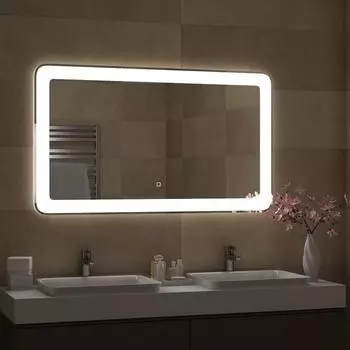 Зеркало VOLTURNO 1200х700 сенсорный выключатель, подогрев