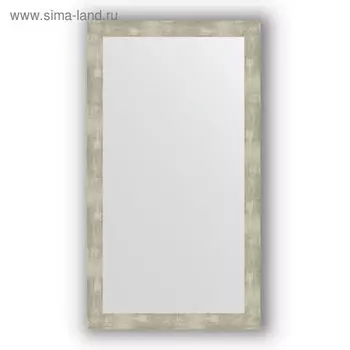 Зеркало в багетной раме - алюминий 61 мм, 64 х 114 см, Evoform