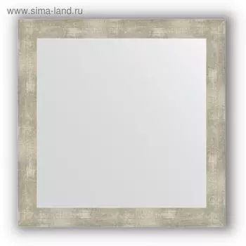Зеркало в багетной раме - алюминий 61 мм, 64 х 64 см, Evoform