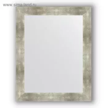 Зеркало в багетной раме - алюминий 90 мм, 80 х 100 см, Evoform