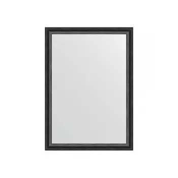 Зеркало в багетной раме, черный дуб 37 мм, 50х70 см