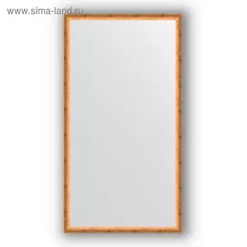 Зеркало в багетной раме - красная бронза 37 мм, 70 х 130 см, Evoform