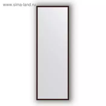 Зеркало в багетной раме - махагон 22 мм, 48 х 138 см, Evoform