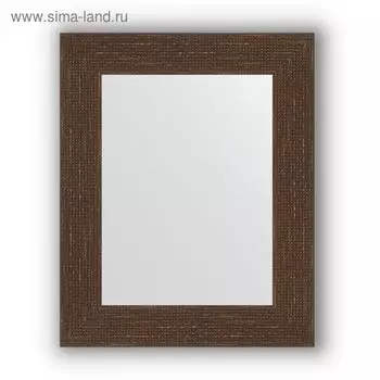 Зеркало в багетной раме - мозаика античная медь 70 мм, 43 х 53 см, Evoform