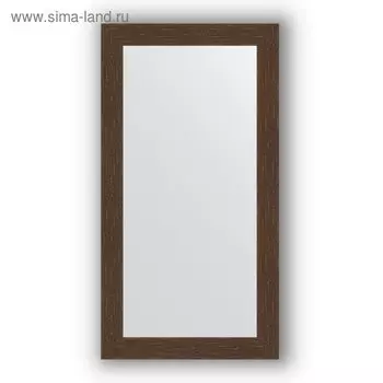 Зеркало в багетной раме - мозаика античная медь 70 мм, 56 х 106 см, Evoform