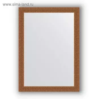 Зеркало в багетной раме - мозаика медь 46 мм, 51 х 71 см, Evoform