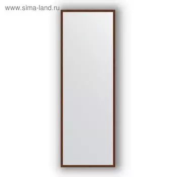 Зеркало в багетной раме - орех 22 мм, 48 х 138 см, Evoform