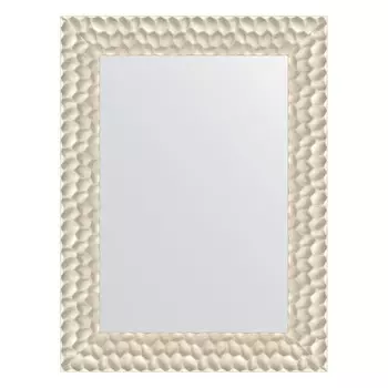 Зеркало в багетной раме, перламутровые дюны 89 мм, 61x81 см