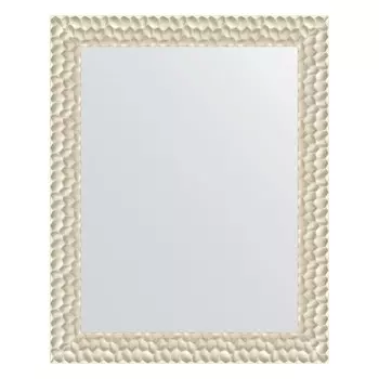 Зеркало в багетной раме, перламутровые дюны 89 мм, 81x101 см