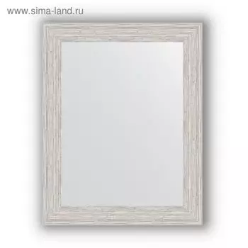 Зеркало в багетной раме - серебряный дождь 46 мм, 38 х 48 см, Evoform
