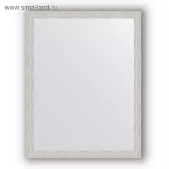 Зеркало в багетной раме - серебряный дождь 46 мм, 71 х 91 см, Evoform