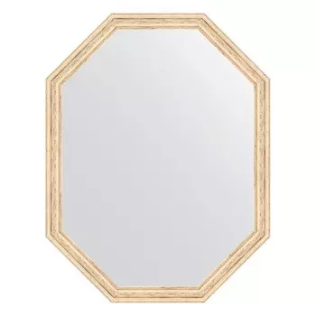 Зеркало в багетной раме, слоновая кость 51 мм, 69x89 см