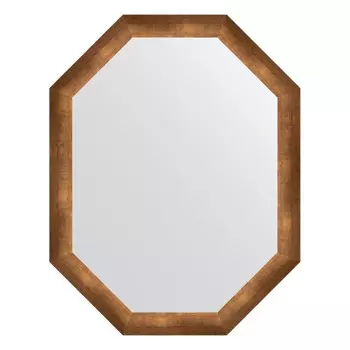 Зеркало в багетной раме, состаренная бронза 66 мм, 72x92 см