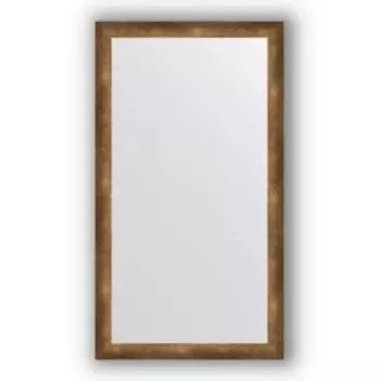 Зеркало в багетной раме - состаренная бронза 66 мм, 76 х 136 см, Evoform
