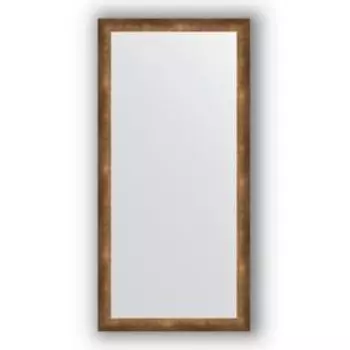 Зеркало в багетной раме - состаренная бронза 66 мм, 76 х 156 см, Evoform