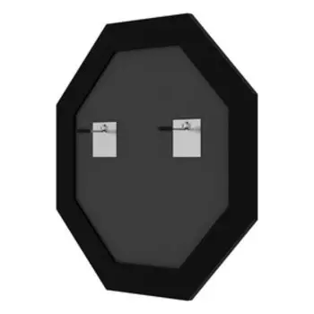 Зеркало в багетной раме, старый гипс 82 мм, 55,2х55,2 см