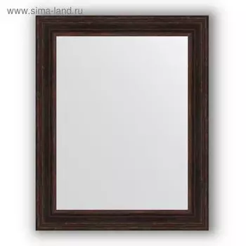 Зеркало в багетной раме - тёмный прованс 99 мм, 82 х 102 см, Evoform