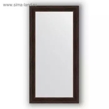 Зеркало в багетной раме - тёмный прованс 99 мм, 82 х 162 см, Evoform