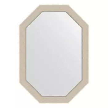 Зеркало в багетной раме, травленое серебро 52 мм, 49x69 см