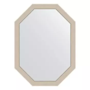 Зеркало в багетной раме, травленое серебро 52 мм, 59x79 см