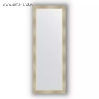 Зеркало в багетной раме - травленое серебро 59 мм, 54 х 144 см, Evoform